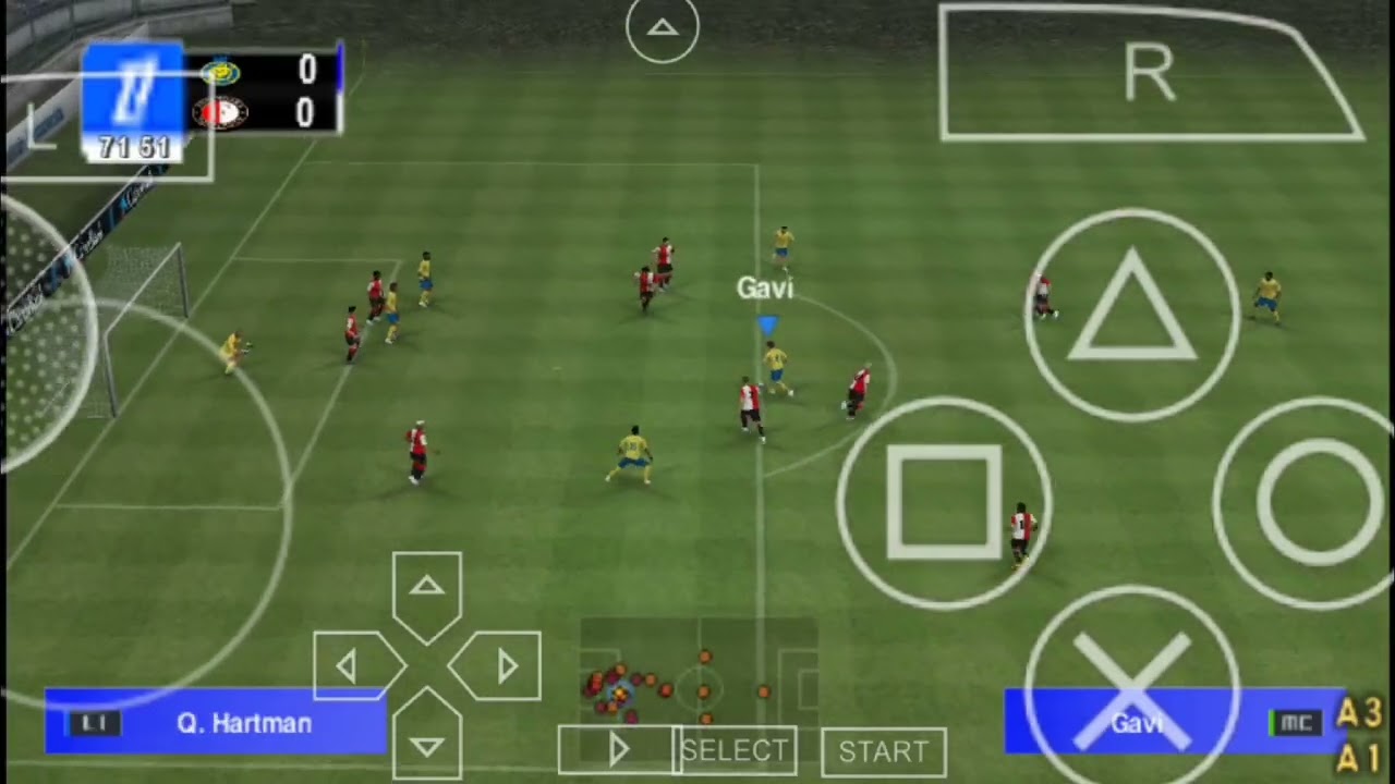 Al Nassr vs Feyenoord - PPSSPP simulador - Empate = Derrota