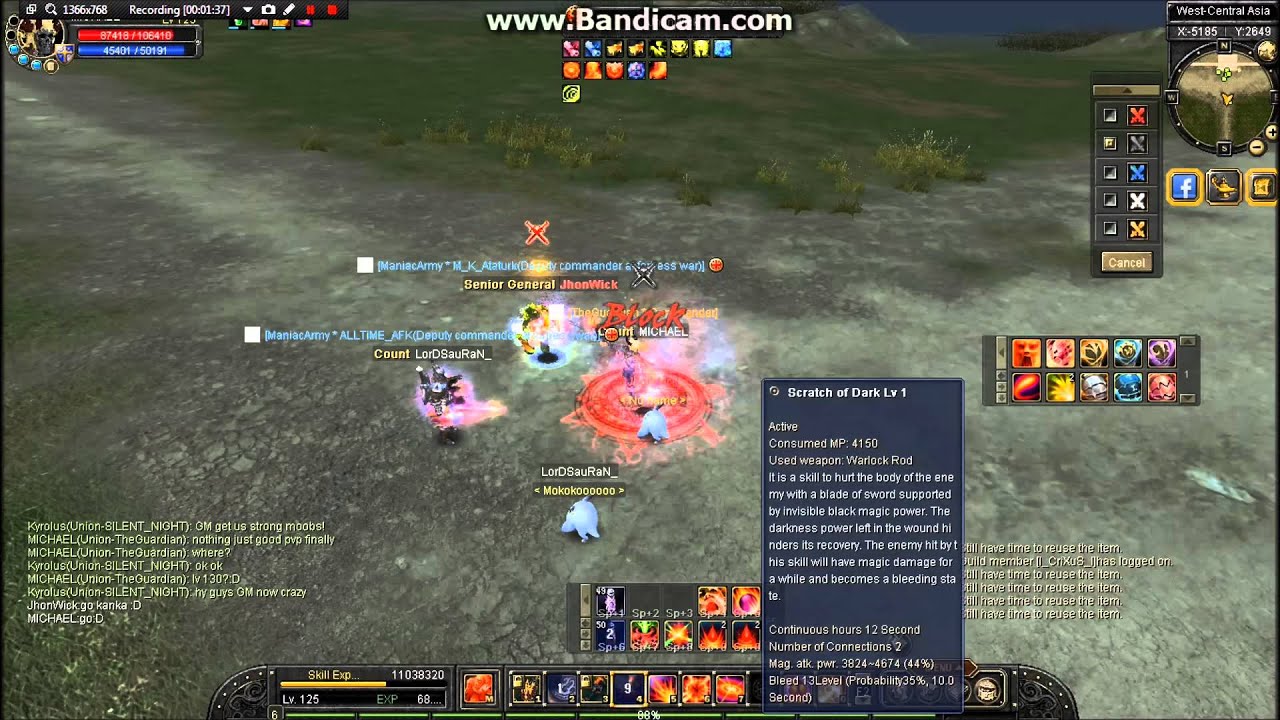 Silkroad Online Artemis   JhonWick vs MlCHAEL