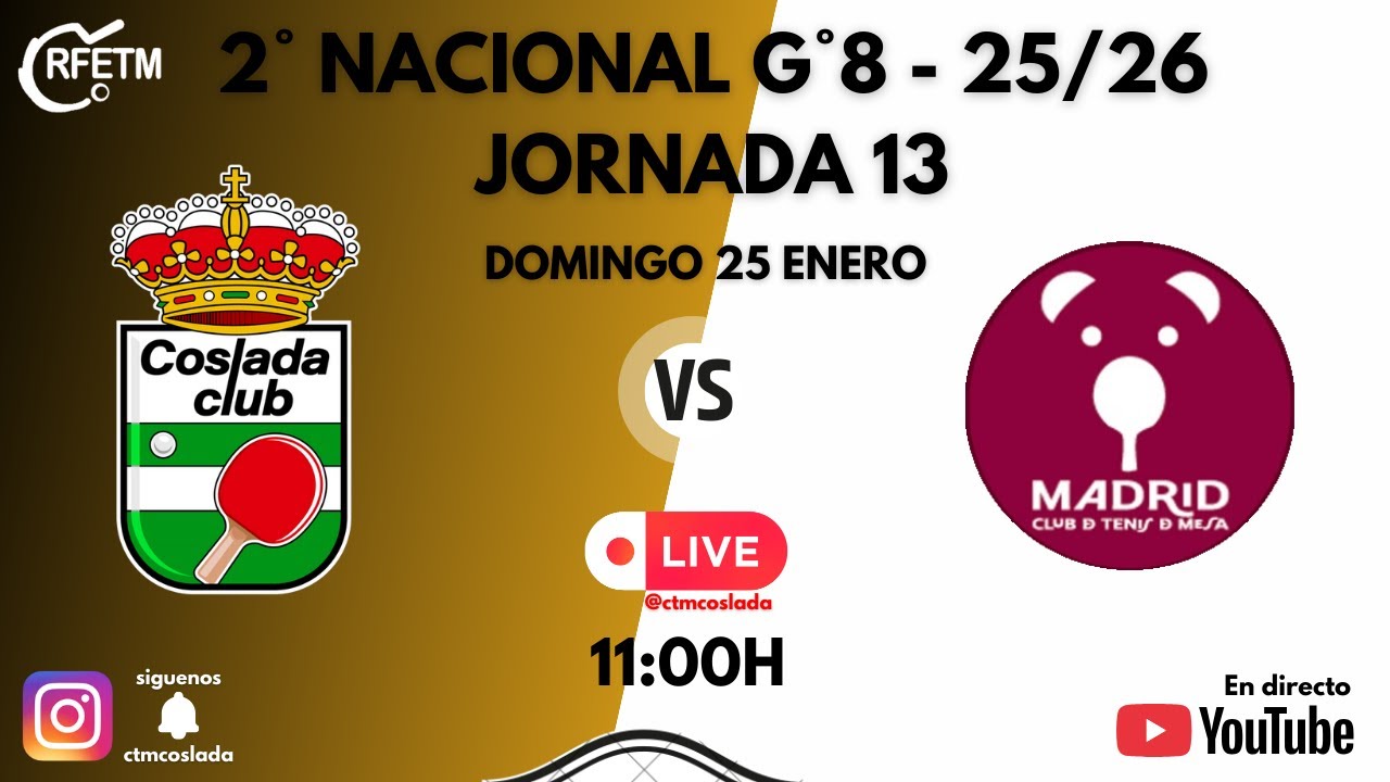 [25/26] 2N - J13 | CTM Coslada Vs Madrid CTM