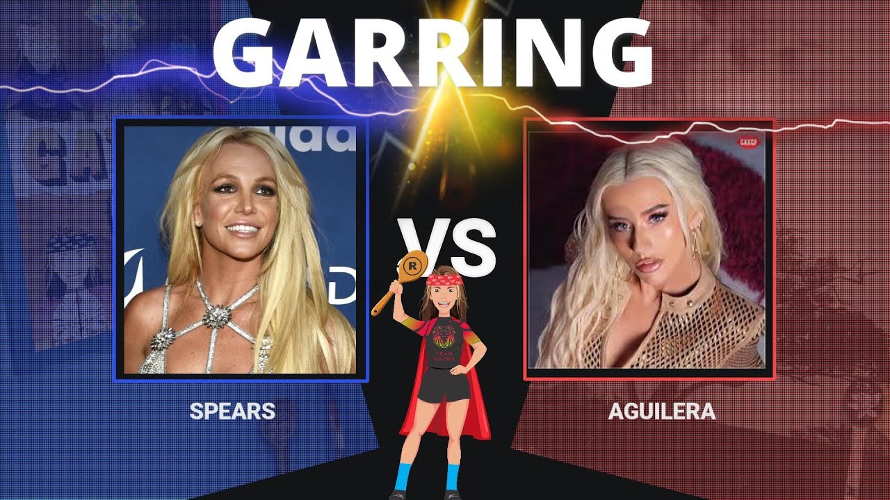 🔥​GARREANDO con 🤩​BRITNEY SPEARS & CRISTINA AGUILERA🤩​
