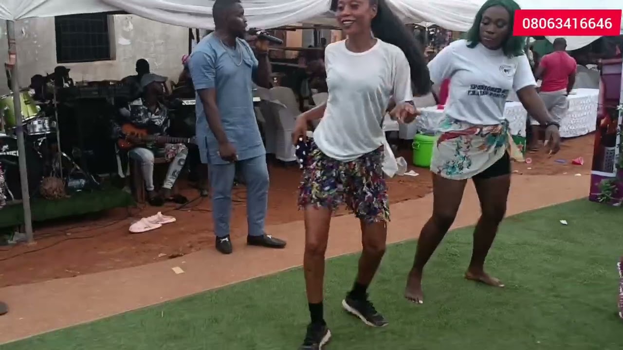 Performing at Okpanam Delta state 