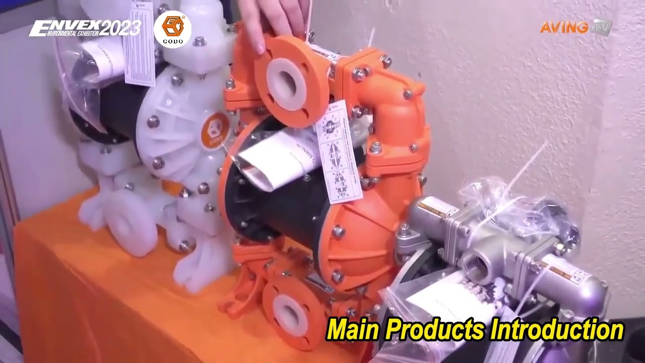 GODO PUMPS Interview on ENVEX 2023 #exhibition Site. #GODO #pumpmanufacturer #diaphragmpump