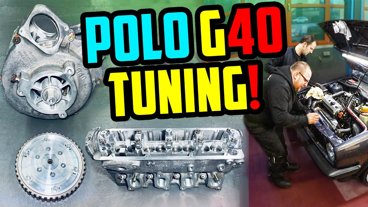 Wir gehen in die VOLLEN! - VW Polo II 86C G40 - Marco & Maik bauen den Motor zusammen!