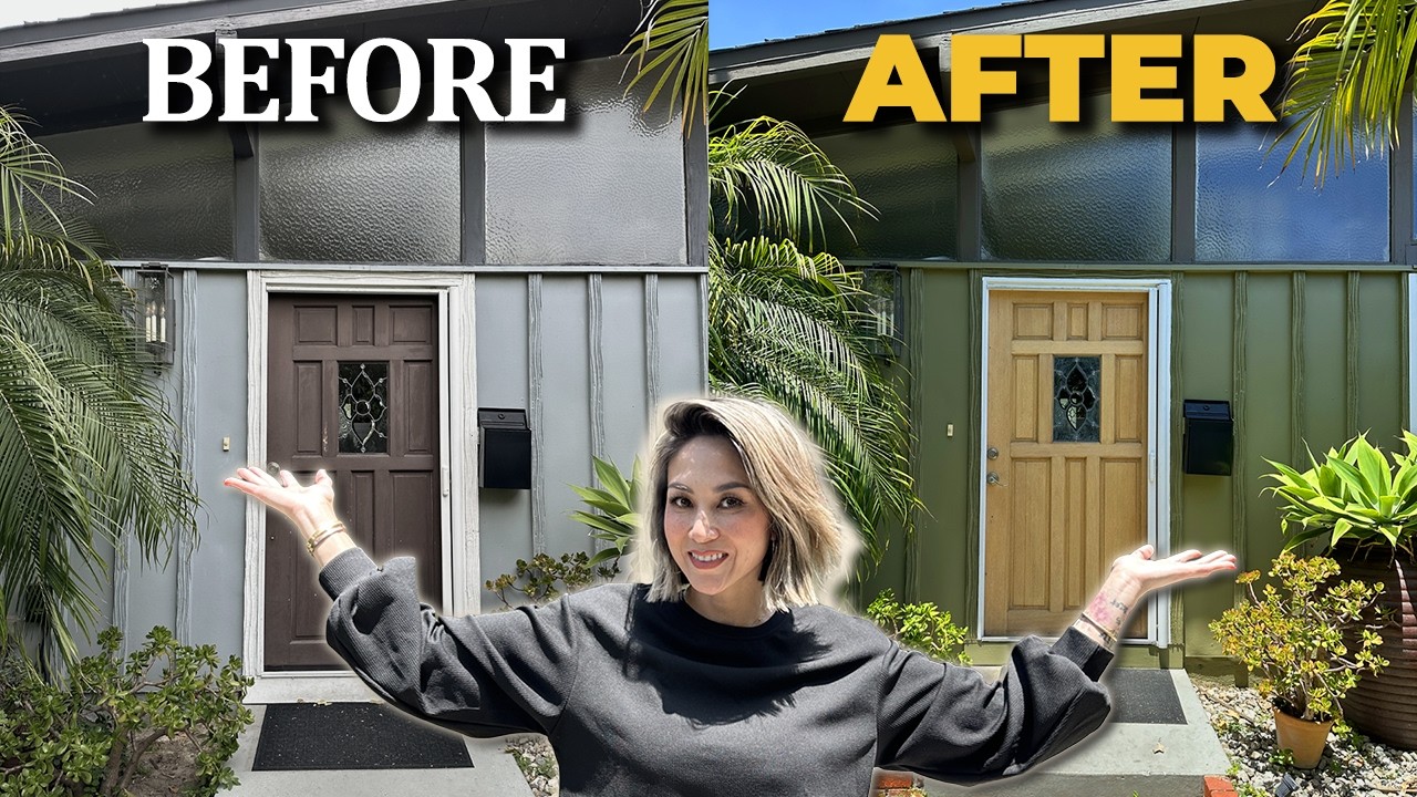IT'S TIME FOR SOME NEW PAINT! (My Mid-Century Home Renovation) | Julie Khuu