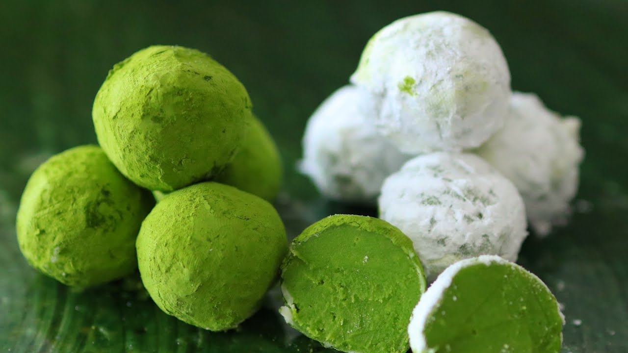 抹茶のトリュフチョコレートの作り方（How to make matcha truffle chocolate）