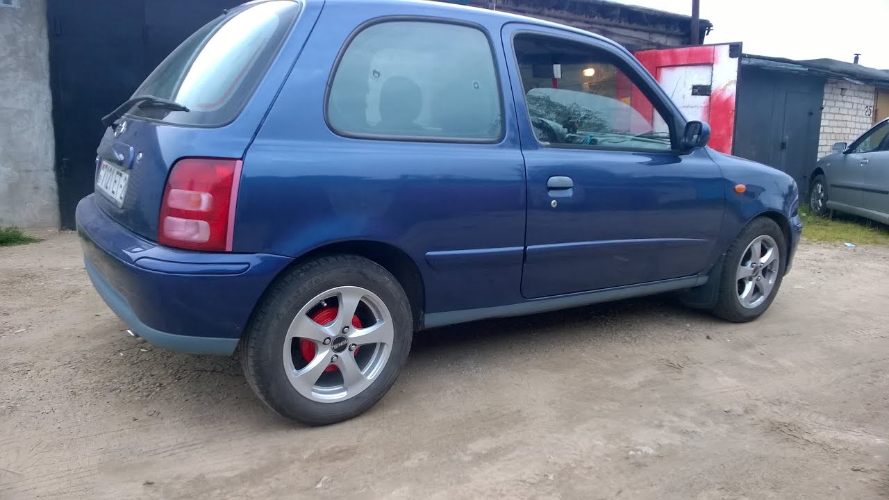 Ремонт Nissan Micra. Покраска суппортов и тормозных барабанов.