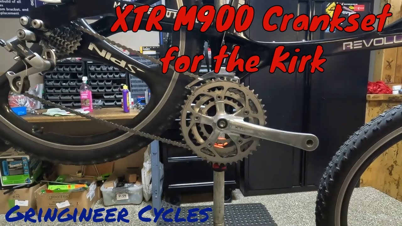 XTR M900 Crankset Swap On The Kirk Revolution