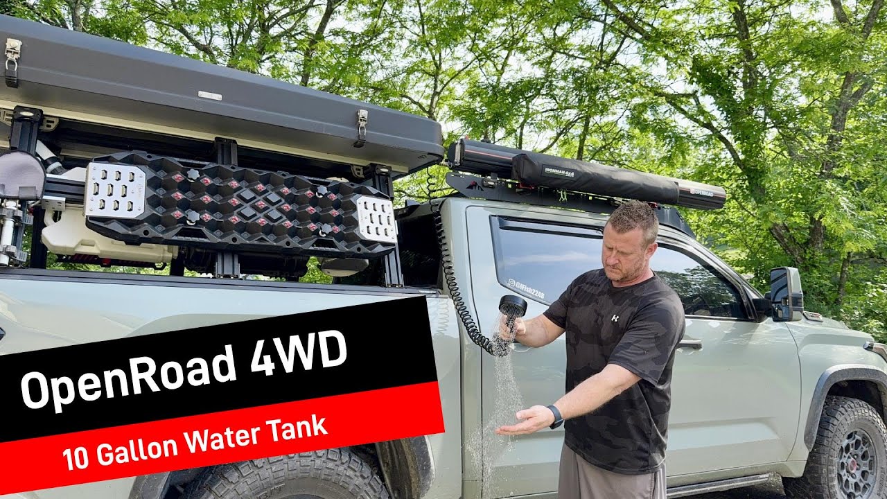 OpenRoad 4WD 10 Gallon Water Tank, A Definite Upgrade