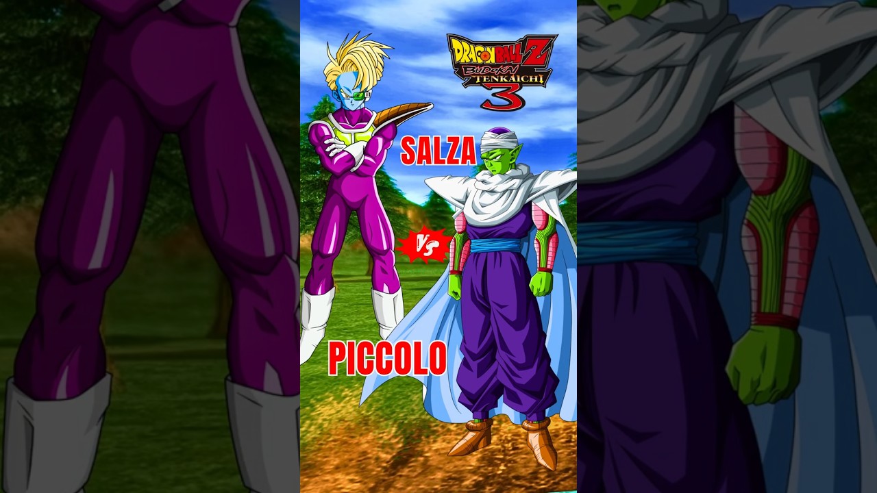 PICCOLO VS SALZA (COM VS COM) - DBZ BT3 60fps #dragonball