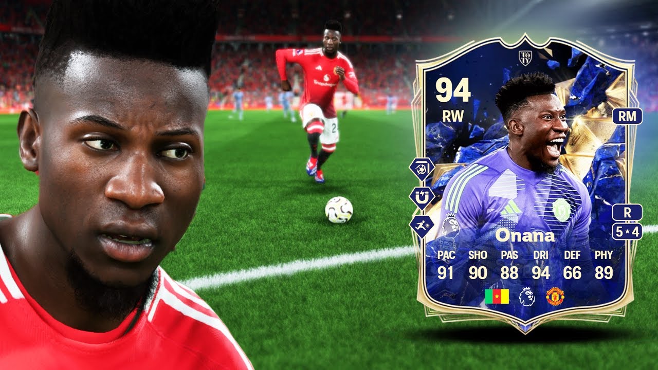 94 TOTY BLUEPRINT EVOLUTION ONANA PLAYER REVIEW | FC 25 ULTIMATE TEAM
