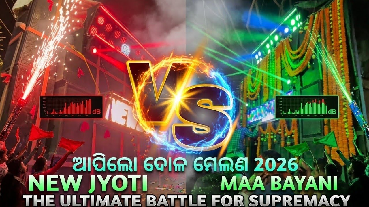 Maa Bayani Vs New Jyoti Musical Competition Apilo Dola Melana Vlogs 2026 | Gyana Sound And Light