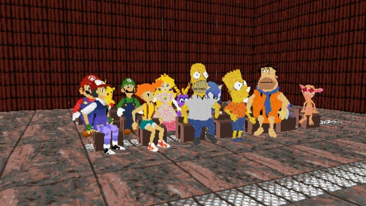 Bart and Homer at the Cinema