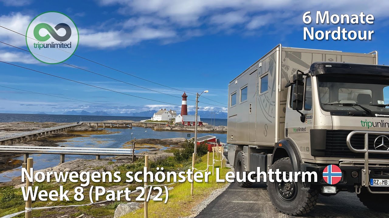 Norwegens schönster Leuchtturm & Blick auf Lofoten & allein auf Campingplatz I VAN LIFE week8(2/2)