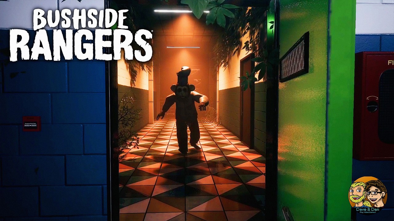 Exploring an abandoned park!  |  Bushside Rangers. ( Animatronic horror )