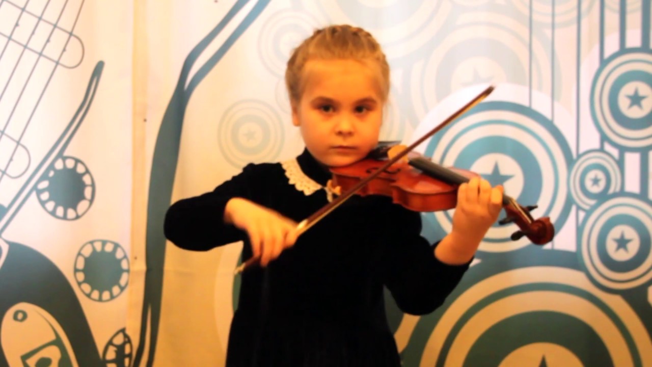 Charlotte Belousova (5 years). N. Baklanova – Mazurka