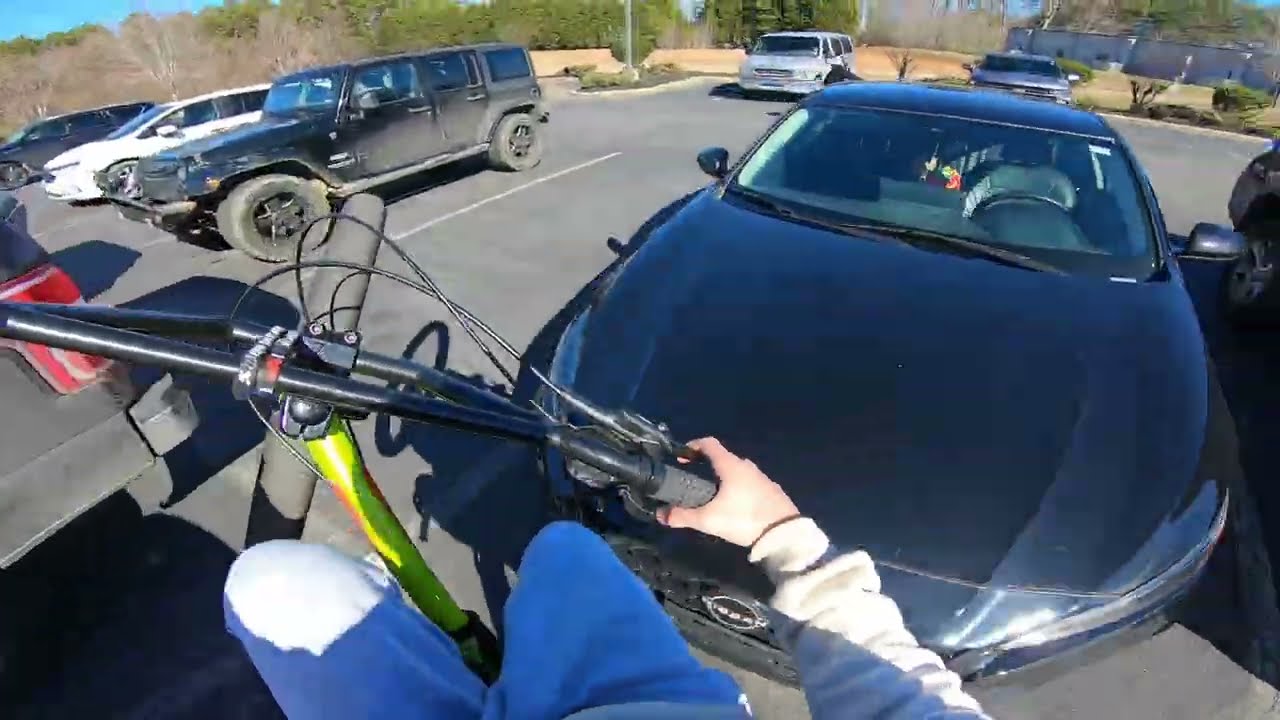 Messing around on bikes combos swerving and more 
