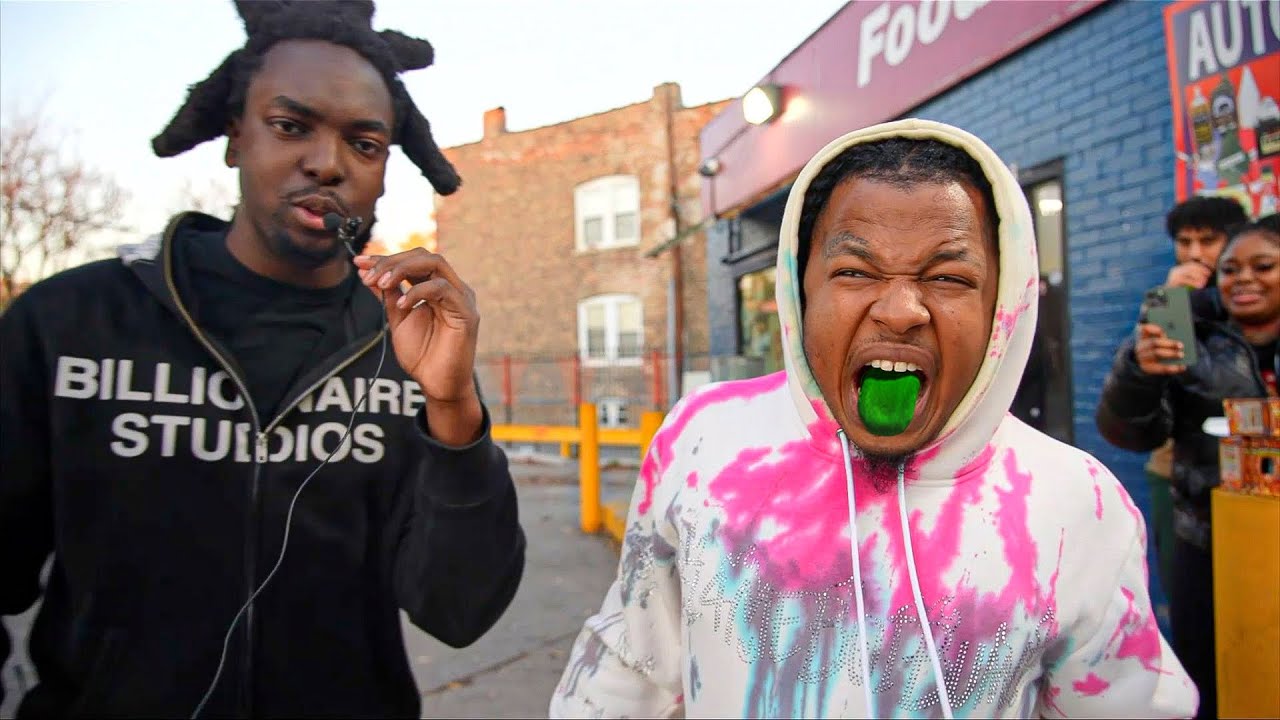 Paying Strangers in the Trenches to Eat World’s Hottest Gummy Bear | Chicago 