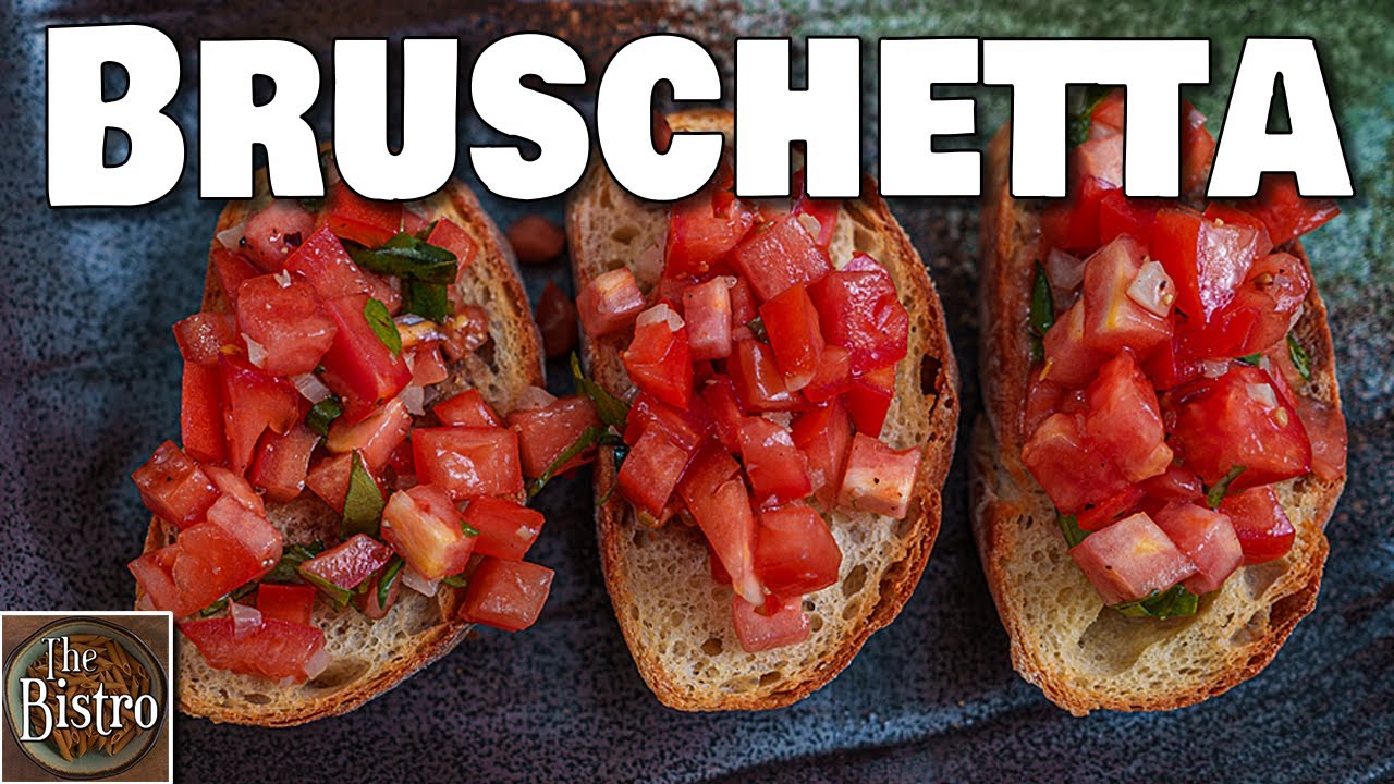 Easy BRUSCHETTA Recipe
