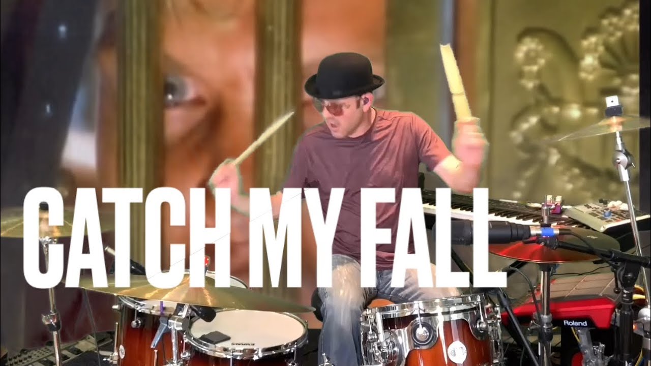 Billy Idol - Catch my Fall , 80s video drum cover remix