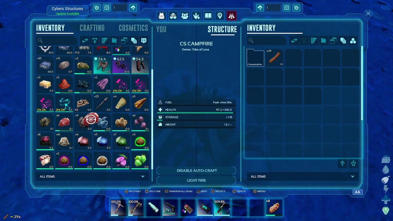 Go back to ark