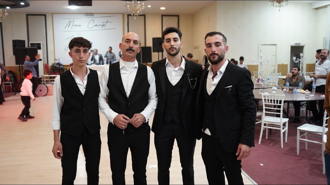 حفلة زفاف العريس محمد عطا مستو. فرقه الإخلاص منشد معتز دابقي فيديو فرهاد ج2