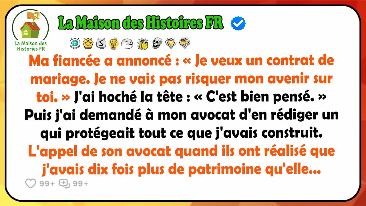 Ma Fiancée A Annoncé : « Je Veux Un Contrat De Mariage. Je Ne Vais Pas Risquer Mon Avenir Sur Toi »