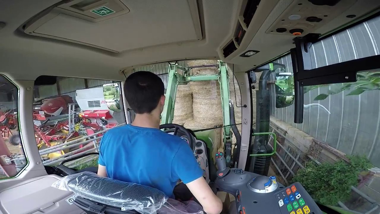 Déplacement De Foin [GoPro] [Fendt 310 Vario S4 Power]