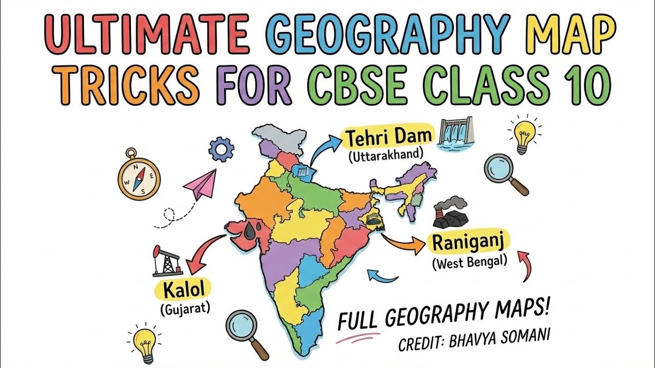 Ultimate Geography Map Practice With Tricks..3 Marks Pakke.Best Map Work Video With Tricks.