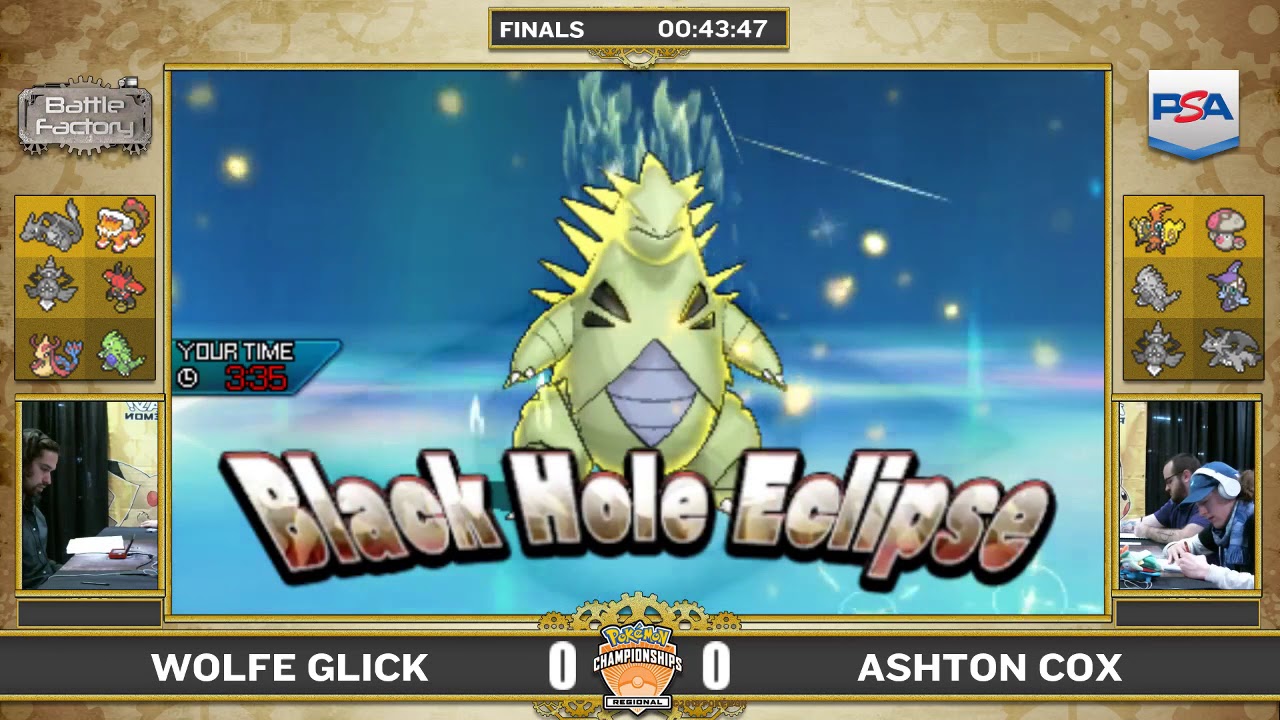 Pokémon Regional Championships - VGC Masters Finals - Wolfe Glick vs Ashton Cox