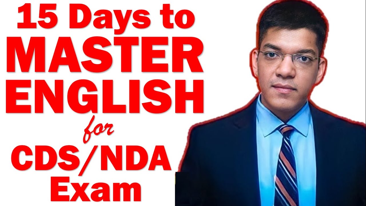 15 Days to MASTER ENGLISH for CDS/NDA Exam | Shubham Varshney