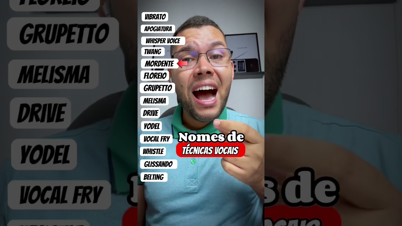 Quais dessas t&eacute;cnicas vocais vc conhecia?