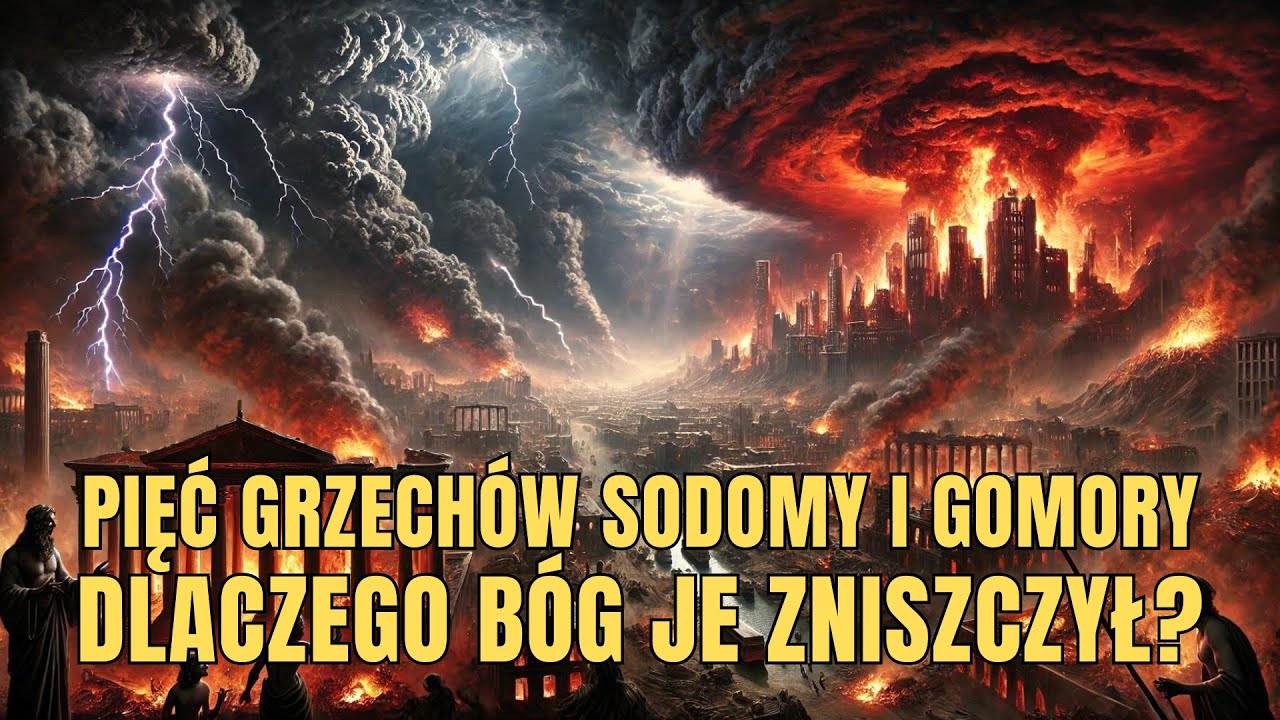 Pięć grzech&oacute;w Sodomy i Gomory - dlaczego B&oacute;g je zniszczył?
