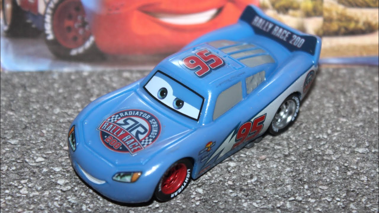 Mattel Disney Cars 2026 Color Changers Распаковка Rally Race Молния Маккуин (Спасение) Красный в ...