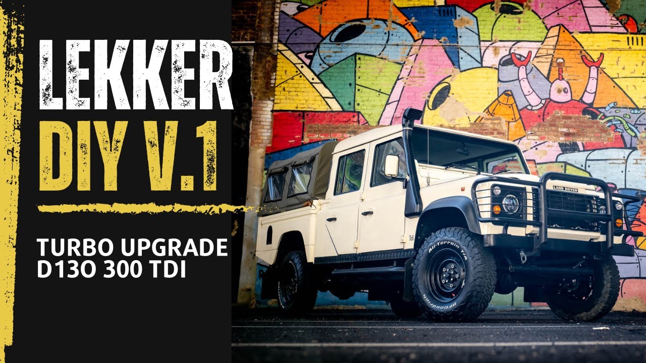 300Tdi Defender Falcon Turbo Upgrade | Home Garage Install with Allisport Intercooler