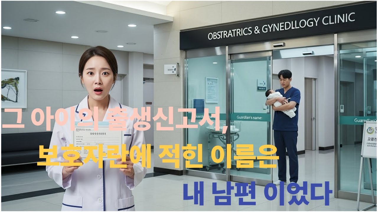 그 아이의 출생신고서, 보호자란에 적힌 이름은 '내 남편'이었다
