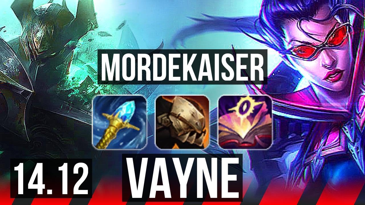 MORDEKAISER vs VAYNE (TOP) | 15/1/10, Legendary | EUNE Diamond | 14.12