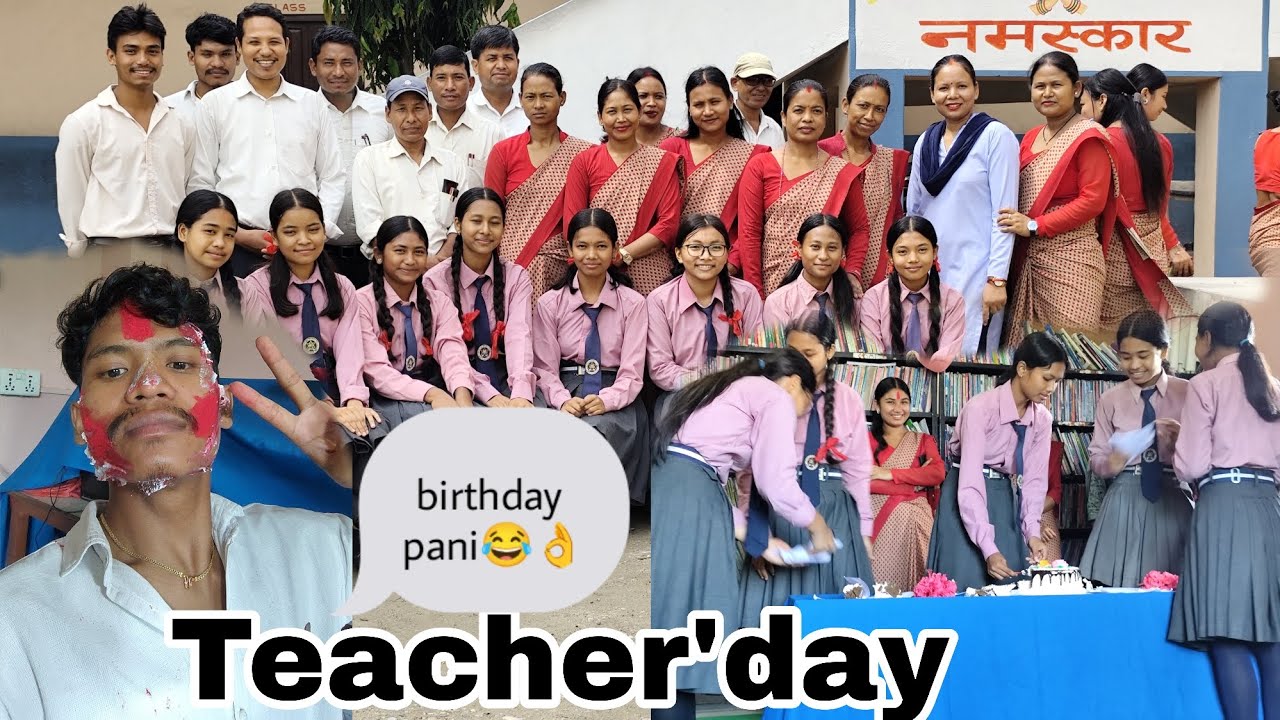 Bhaika birthday sir ka teacher's day❣️ @nirojtheone