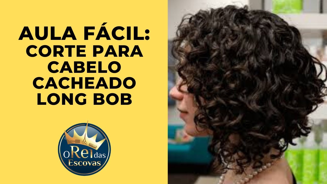 APRENDA COMO FAZER CORTE LONG BOB CACHEADO| CABELOS CACHEADOS | CORTES CACHEADOS 2020