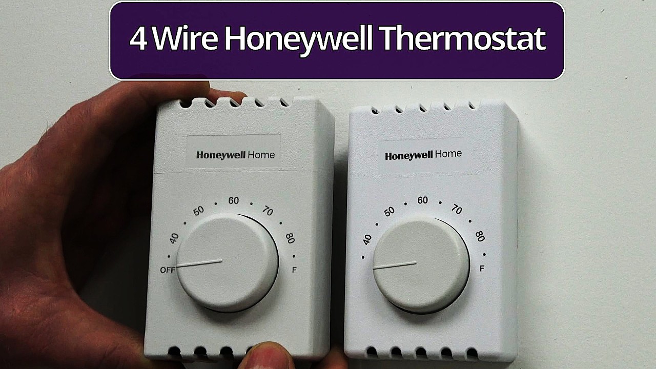 Как подключить 4-проводной термостат Honeywell для обогрева плинтуса