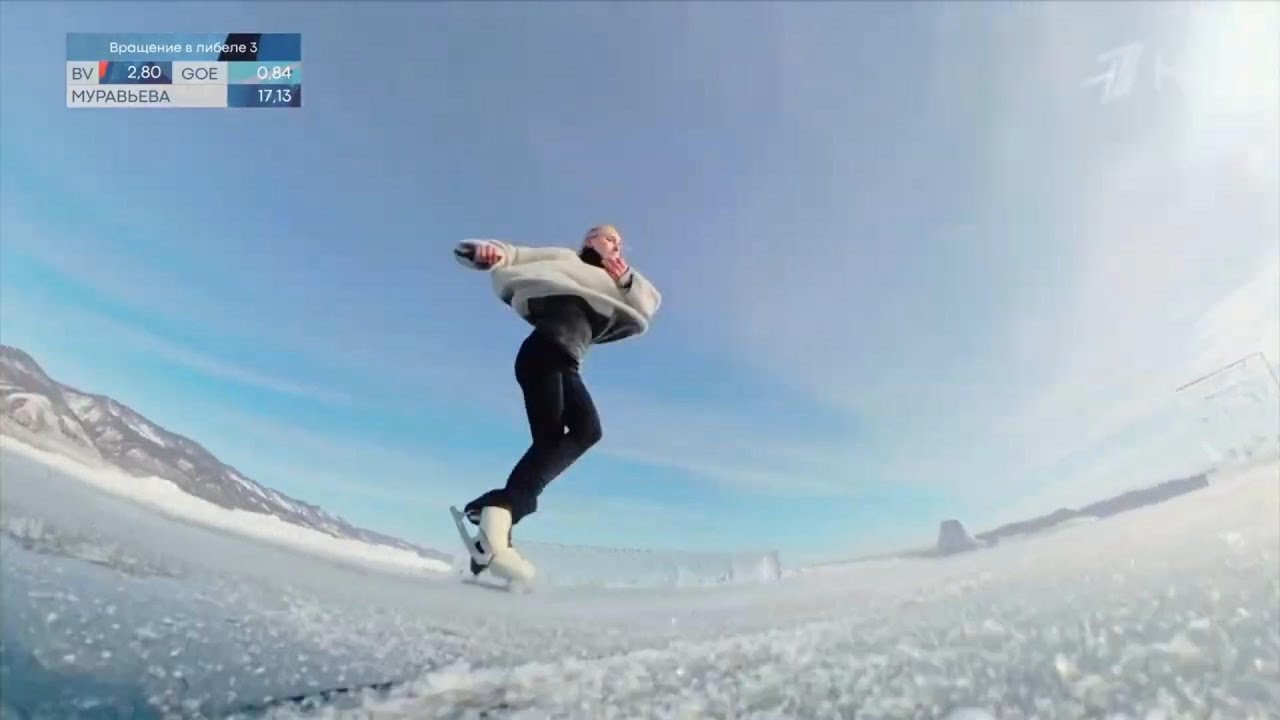Софья Муравьева на Байкале / Sofya Muravyeva on Baikal