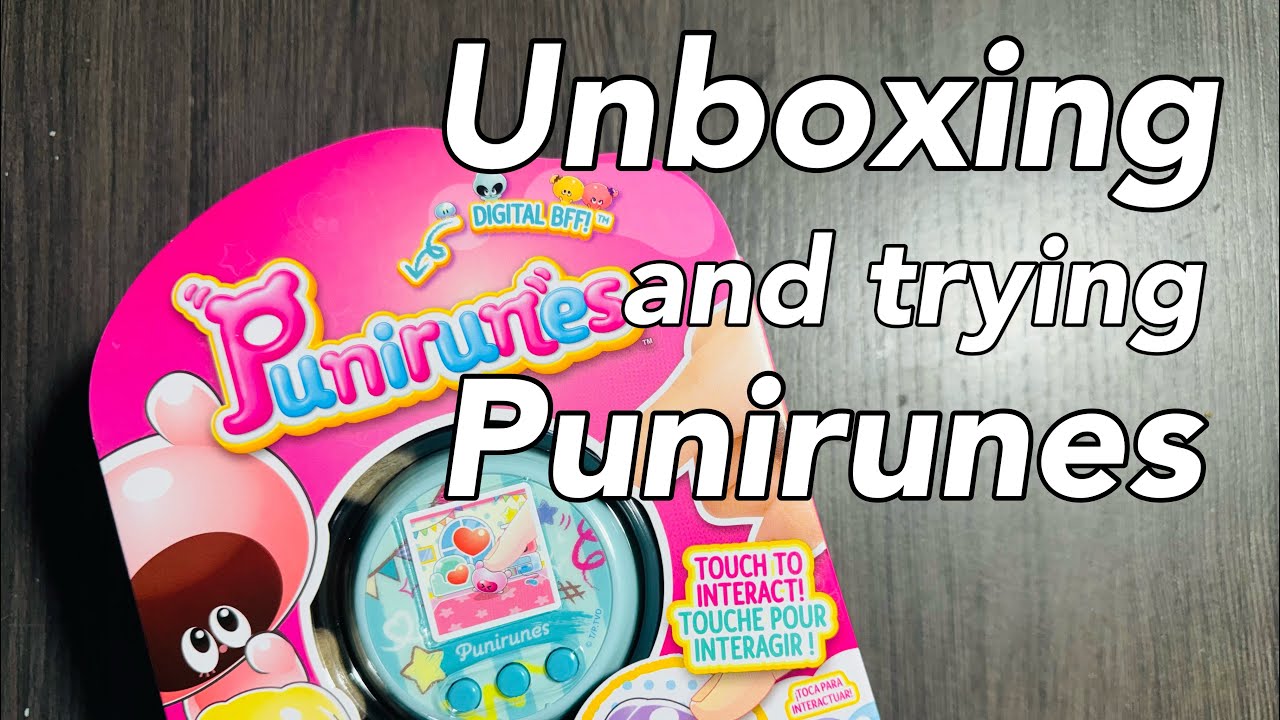 Unboxing and trying Punirunes - EmiiiGotchiii
