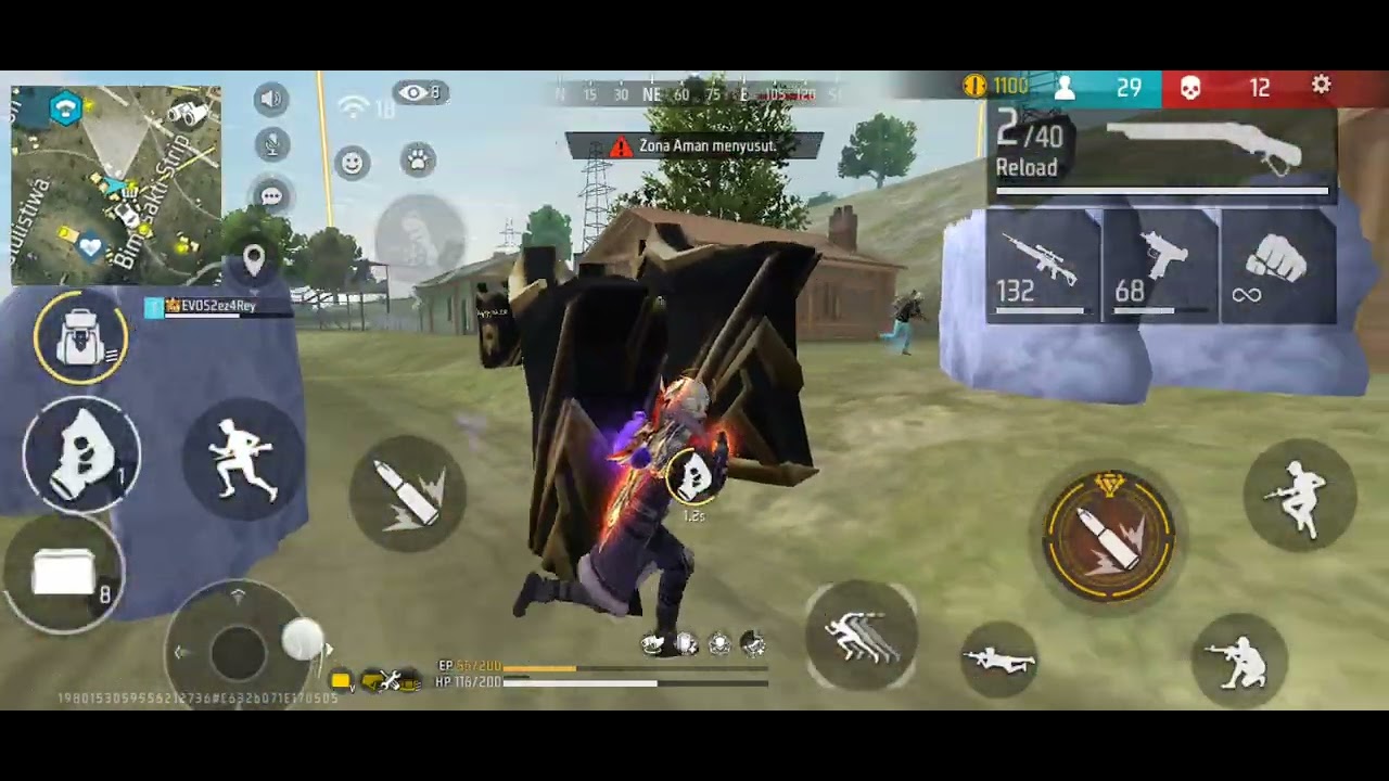 EVOS REYYY SOLO SQUAD 30 KILL NO CUT