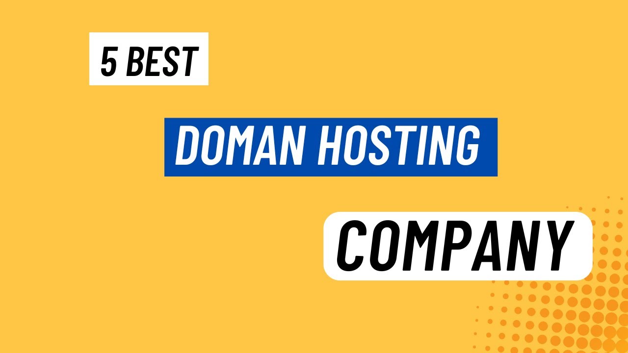 5 Best International Domain Hosting Company In 2025
