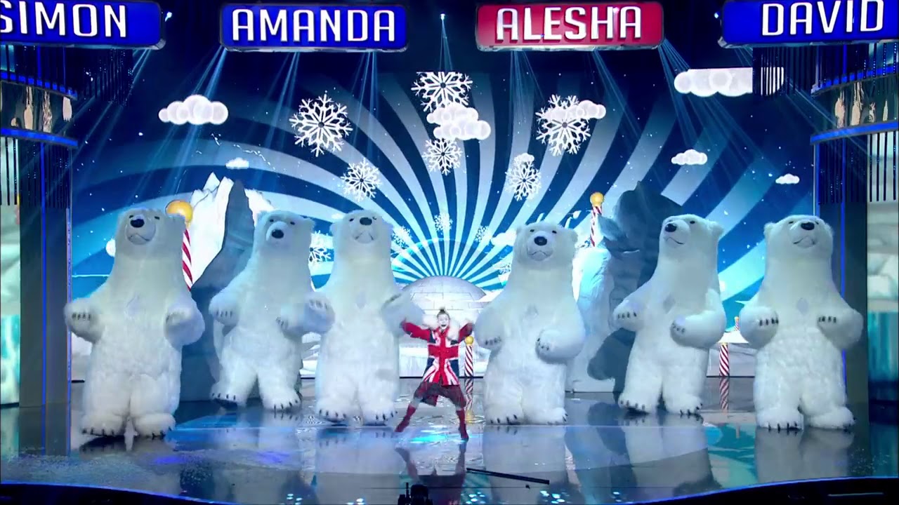 Nasze nadmuchiwane białe misie na Britain&rsquo;s Got Talent
