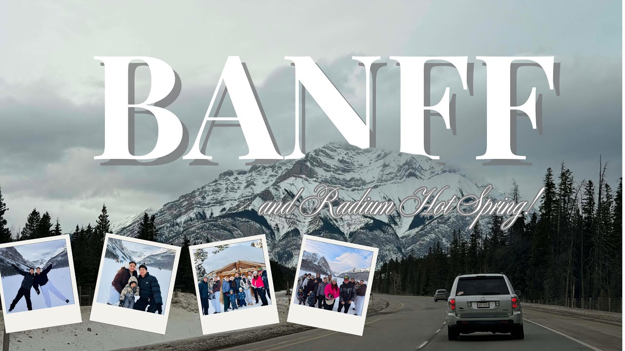 Birthday Trip to Lake Louise🩵 + Radium Hot Spring!🫧🧖🏻‍♀️
