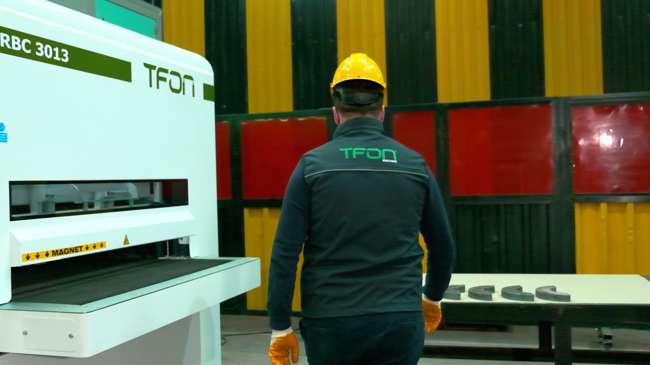 TFON Surfacer® - Çapak Alma ve Kenar Yuvarlama Makinesi TF-RBC 3013 Tanıtım
