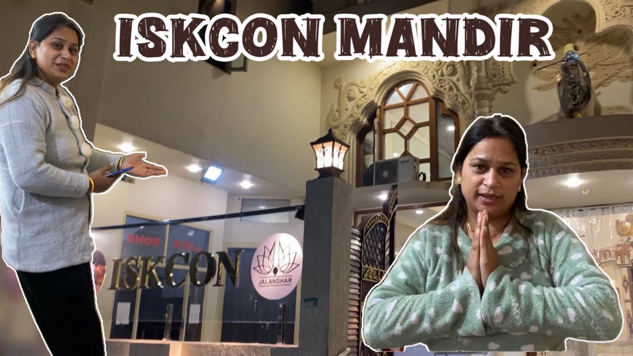 Aaj Gye Asi IsKcon mandir 🛕 #familychannel #viral #funny #familyvlog #love 