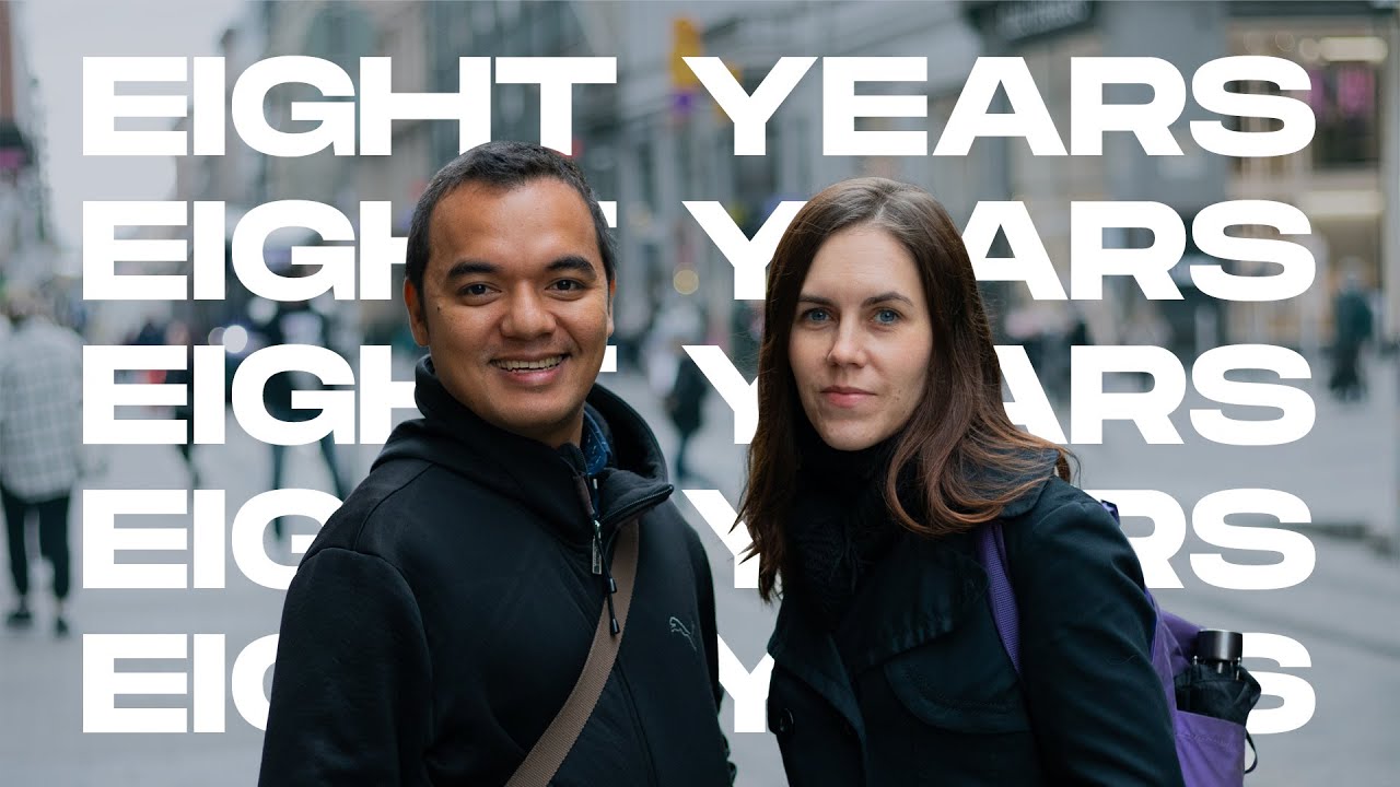 8th Wedding Anniversary with Cats and Bunnies