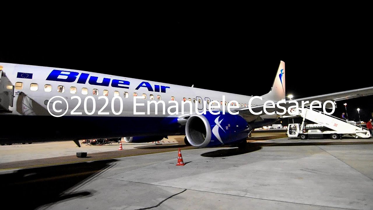 TRIP REPORT | BLUE AIR | BOEING B737-800 | Bucharest Otopeni - Rome Fiumicino | Classic Economy