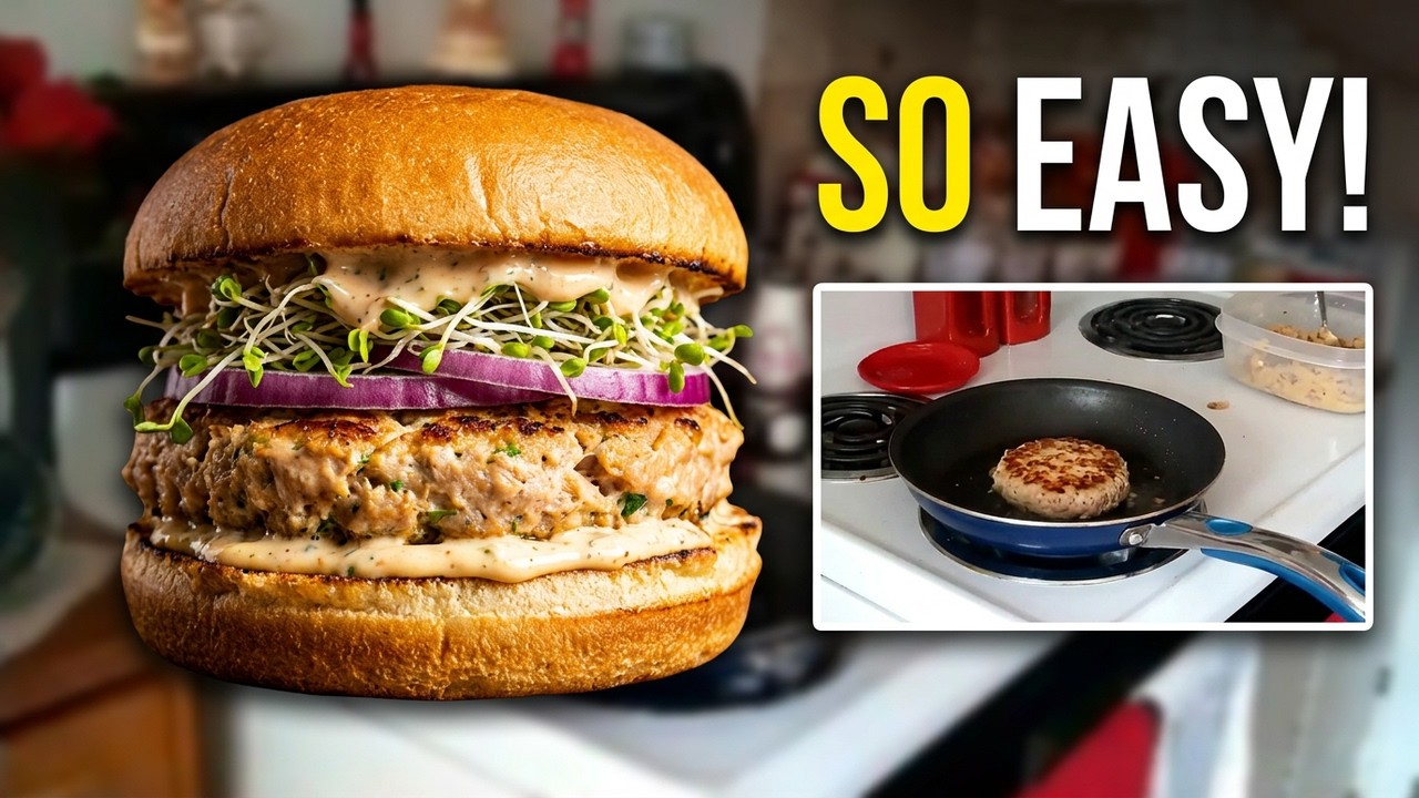 Simple Tuna Burger Recipe